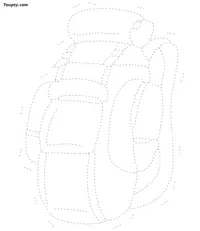 Object-1 dotted line drawing