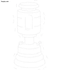 Object-1 dotted line drawing