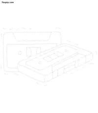 Object-3 dotted line drawing