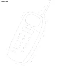 Object-4 dotted line drawing