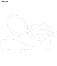 Object-4 dotted line drawing