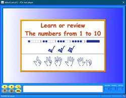 Jclic Exercise - Counting from 1 to 10