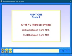 Jclic Exercise - More Addition with Carrying