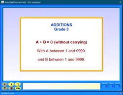 Jclic Exercise - Additions without carrying