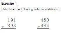 Adding two 3-Digit Number with one Carrying worksheet