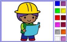 Engineer BoyColoring