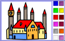 Fortified city Coloring