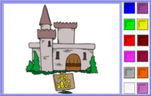 Castle for Sale Coloring