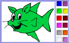 Fish with Cat-Like Features Coloring