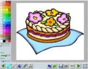 Cakes Coloring Book