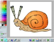 Snails Coloring Book