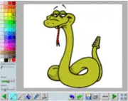 Snakes Coloring Book