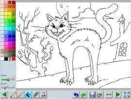 Cats and Kittens Coloring Book