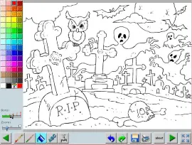 Halloween Coloring Book