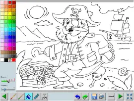 Pirates Coloring Book