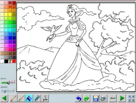 Princesses Coloring Book