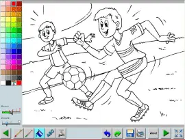 Sport Coloring Book