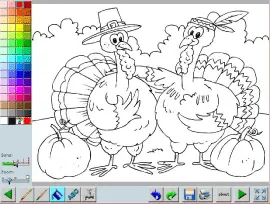 Thanksgiving Coloring Book