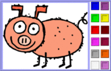 Pig Coloring