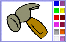 Hammer - Essential Hand Tool Coloring