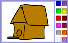 Birdhouse Coloring