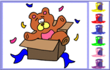 teddy-bear online coloring 2