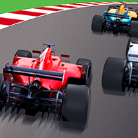 Formula Rush game preview featuring a formula-style race car