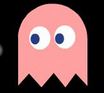 Pinky, the pink ghost of Pac-Man