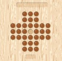 Peg Solitaire board game preview