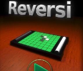 Reversi board game preview