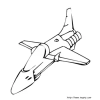 Airplane to color