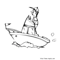 Boat coloring N°12