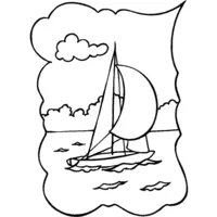 Boat coloring N°19