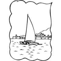 Boat coloring N°23