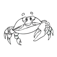 Crab coloring N°16