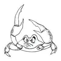 Crab coloring N°17