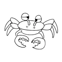 Crab coloring N°7