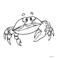 Funny crab