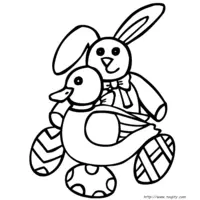 Easter coloring N°20