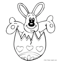 Easter coloring N°5