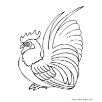 A barnyard rooster