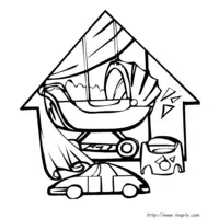 House coloring N°19