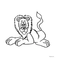 lion GIF to print