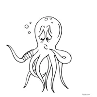 Octopus with a bandage