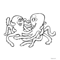 Octopus couple