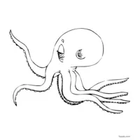 Funny octopus