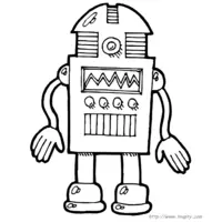 Robot coloring N°15