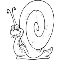 Snail coloring page number eighteen