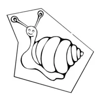 Snail coloring page number twenty-four