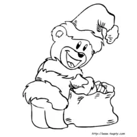 Teddy Bear coloring N°15